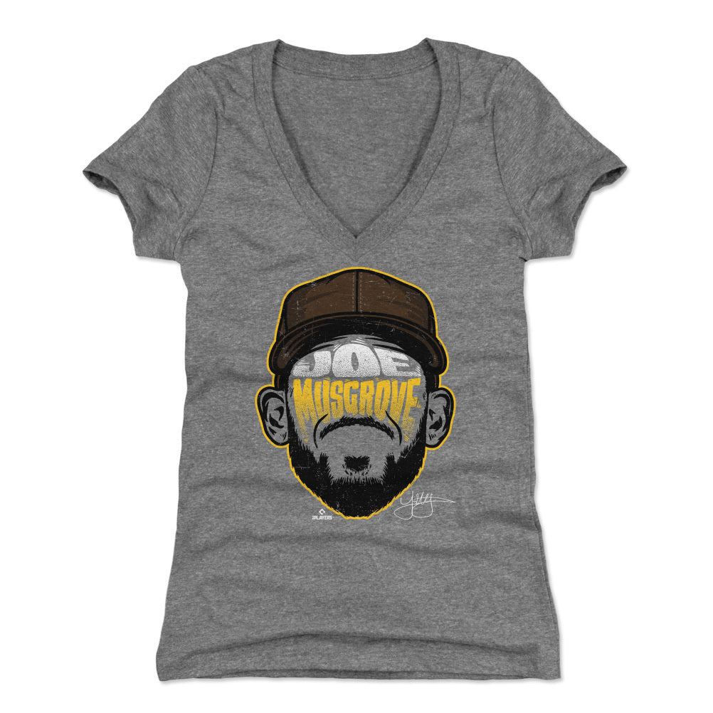 Joe Musgrove Women's V-Neck T-Shirt | 500 LEVEL