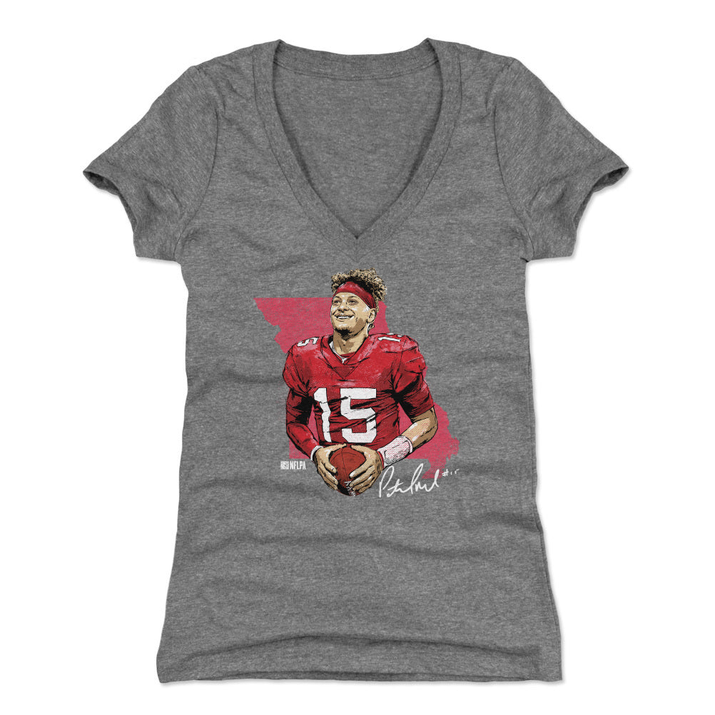 Patrick Mahomes Women's V-Neck T-Shirt | 500 LEVEL
