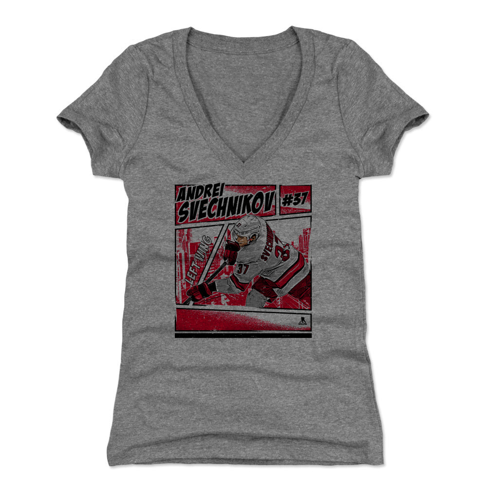 Andrei Svechnikov Women's V-Neck T-Shirt | 500 LEVEL