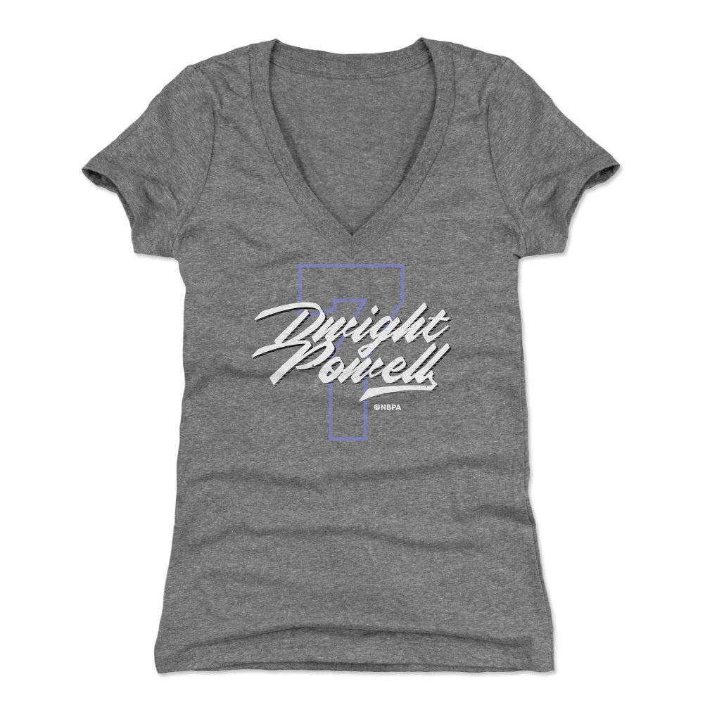 Dwight Powell Women's V-Neck T-Shirt | 500 LEVEL