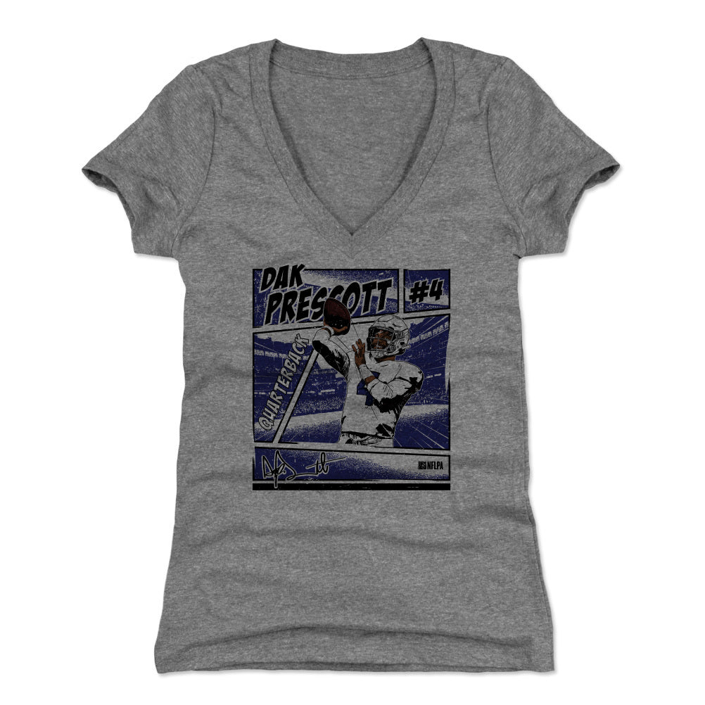 Dak Prescott Women's V-Neck T-Shirt | 500 LEVEL