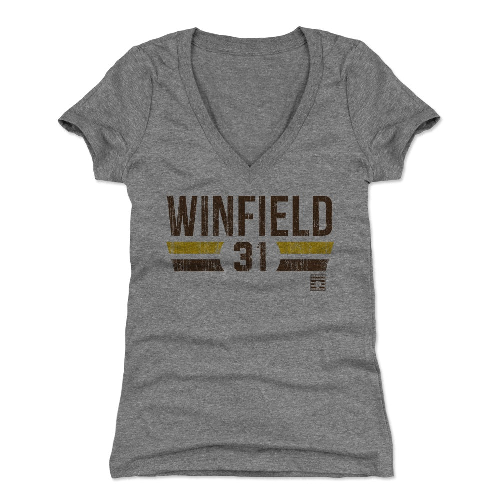 Dave Winfield Women's V-Neck T-Shirt | 500 LEVEL