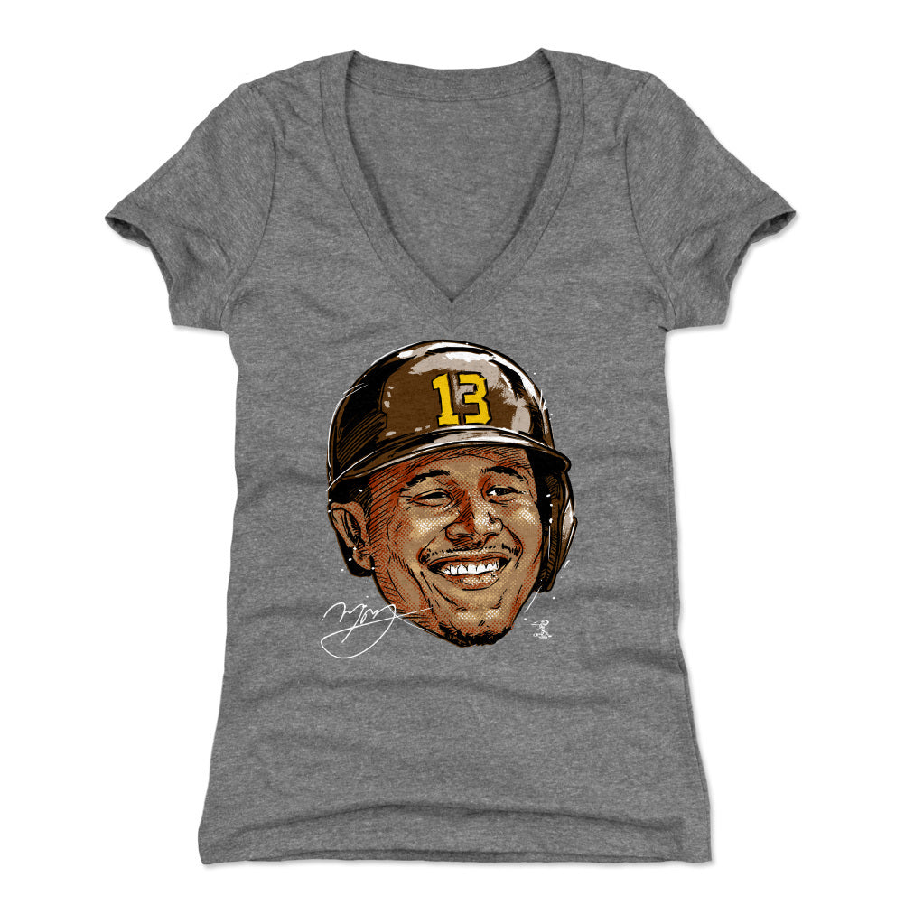 Manny Machado Women's V-Neck T-Shirt | 500 LEVEL