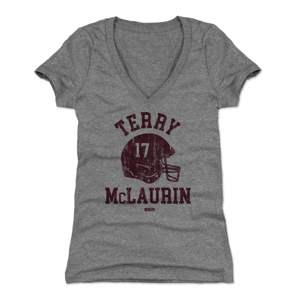 Terry McLaurin Women's V-Neck T-Shirt | 500 LEVEL