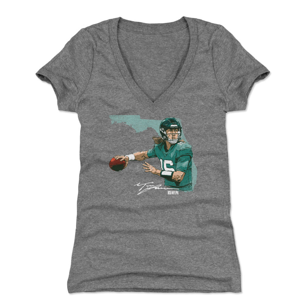 Trevor Lawrence Women's V-Neck T-Shirt | 500 LEVEL