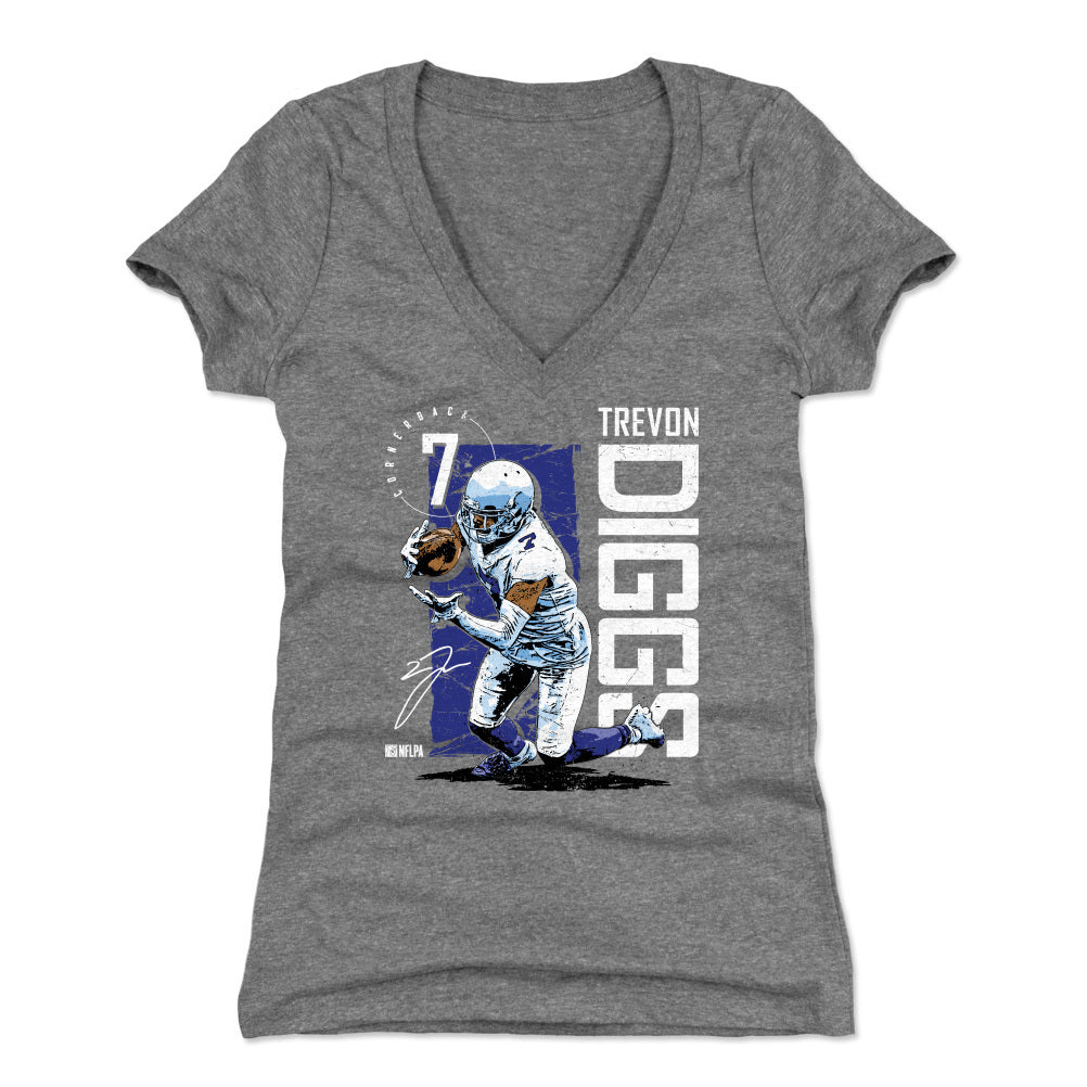 Trevon Diggs Women's V-Neck T-Shirt | 500 LEVEL