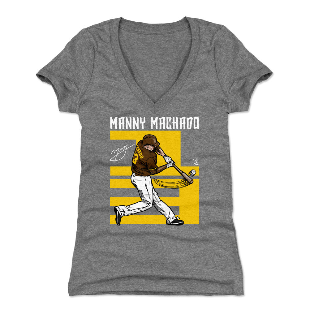 Manny Machado Women's V-Neck T-Shirt | 500 LEVEL