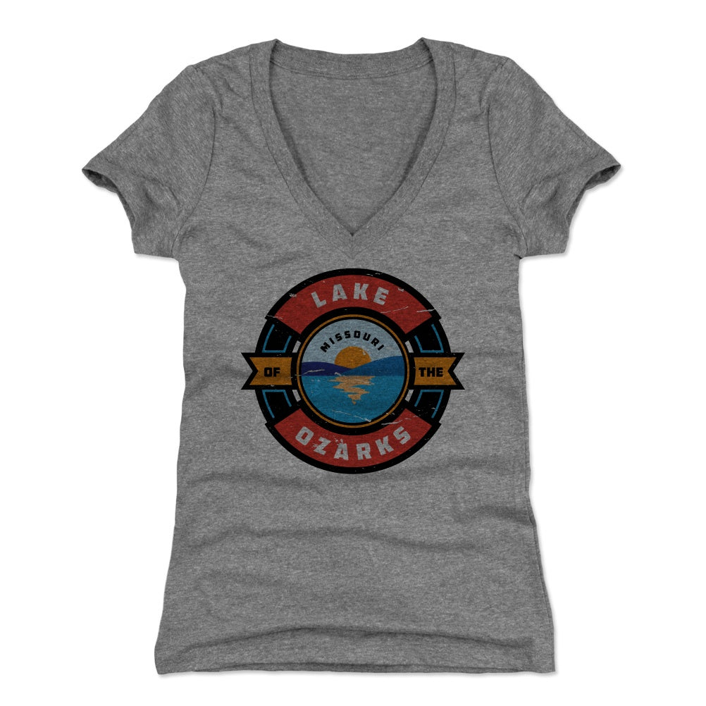 Lake Of The Ozarks Women's V-Neck T-Shirt | 500 LEVEL