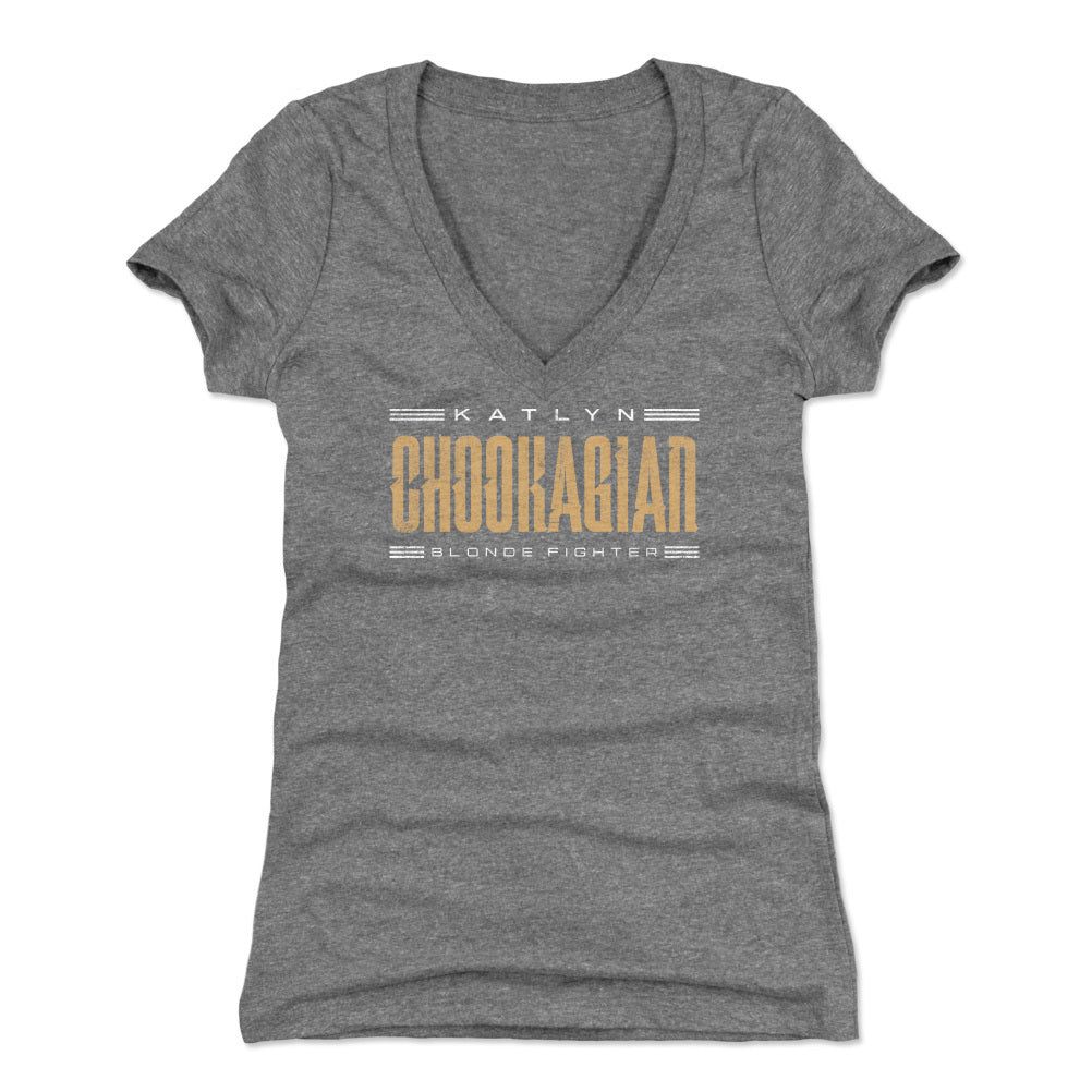Katlyn Chookagian Women's V-Neck T-Shirt | 500 LEVEL