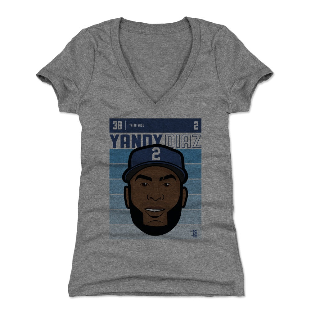 Yandy Diaz Women's V-Neck T-Shirt | 500 LEVEL