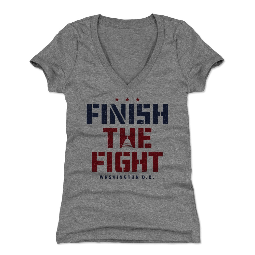 Washington D.C. Women's V-Neck T-Shirt | 500 LEVEL