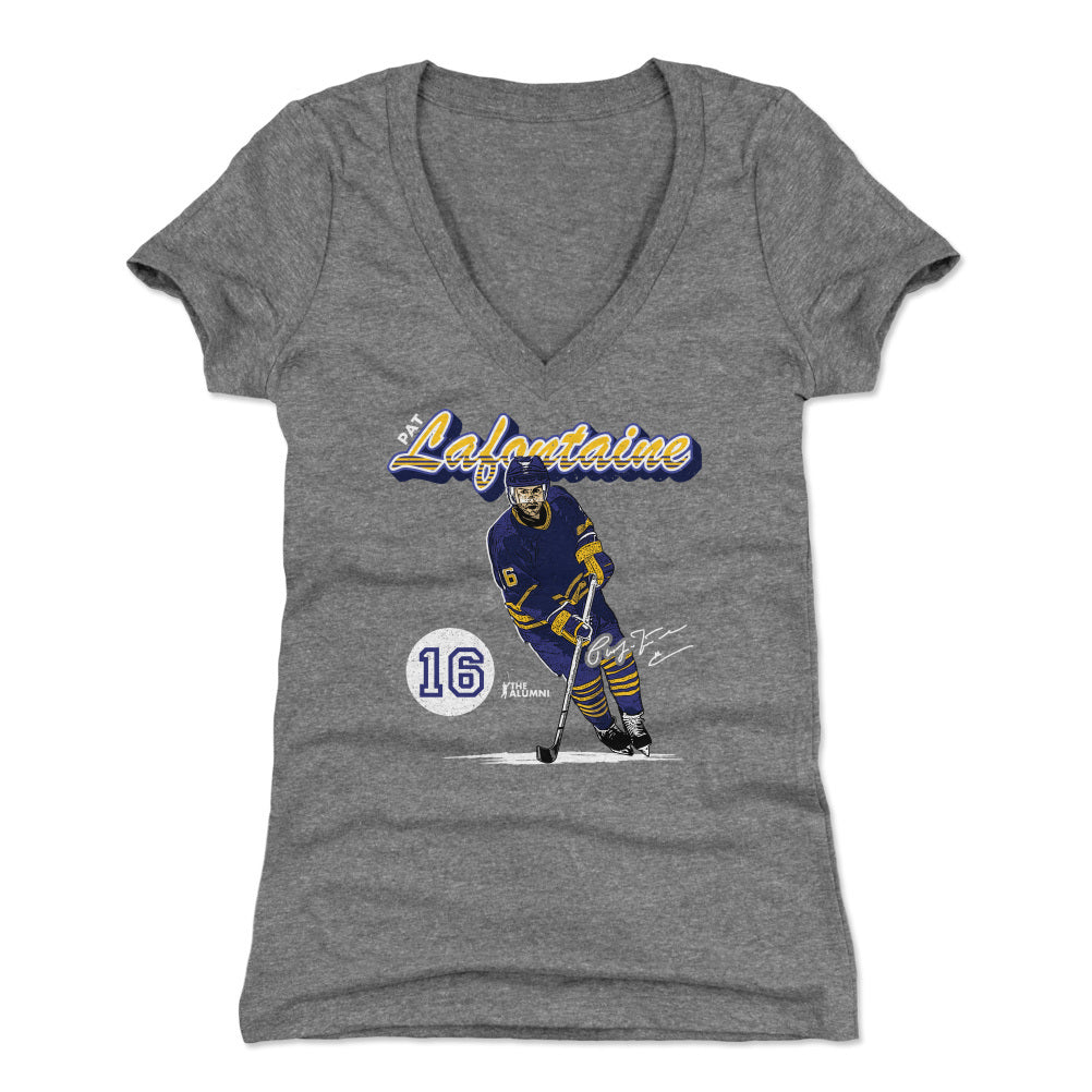 Pat Lafontaine Women's V-Neck T-Shirt | 500 LEVEL