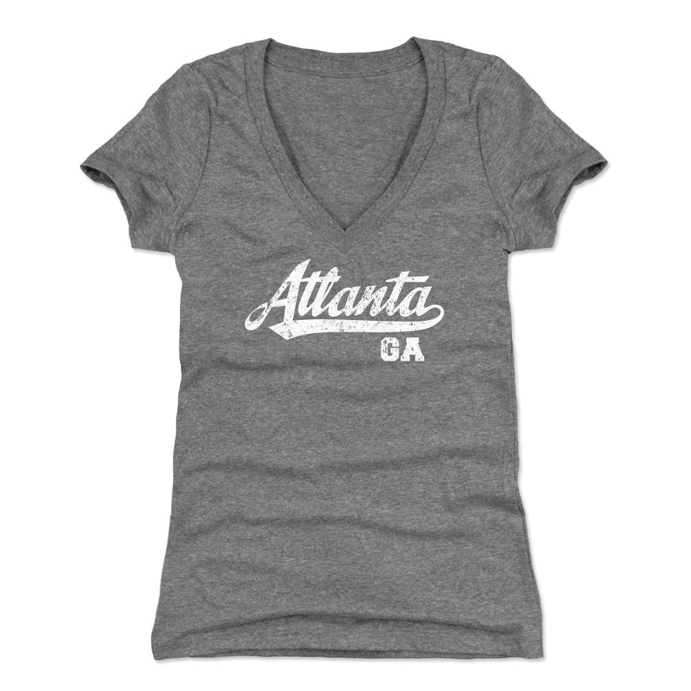 Atlanta Women's V-Neck T-Shirt | 500 LEVEL