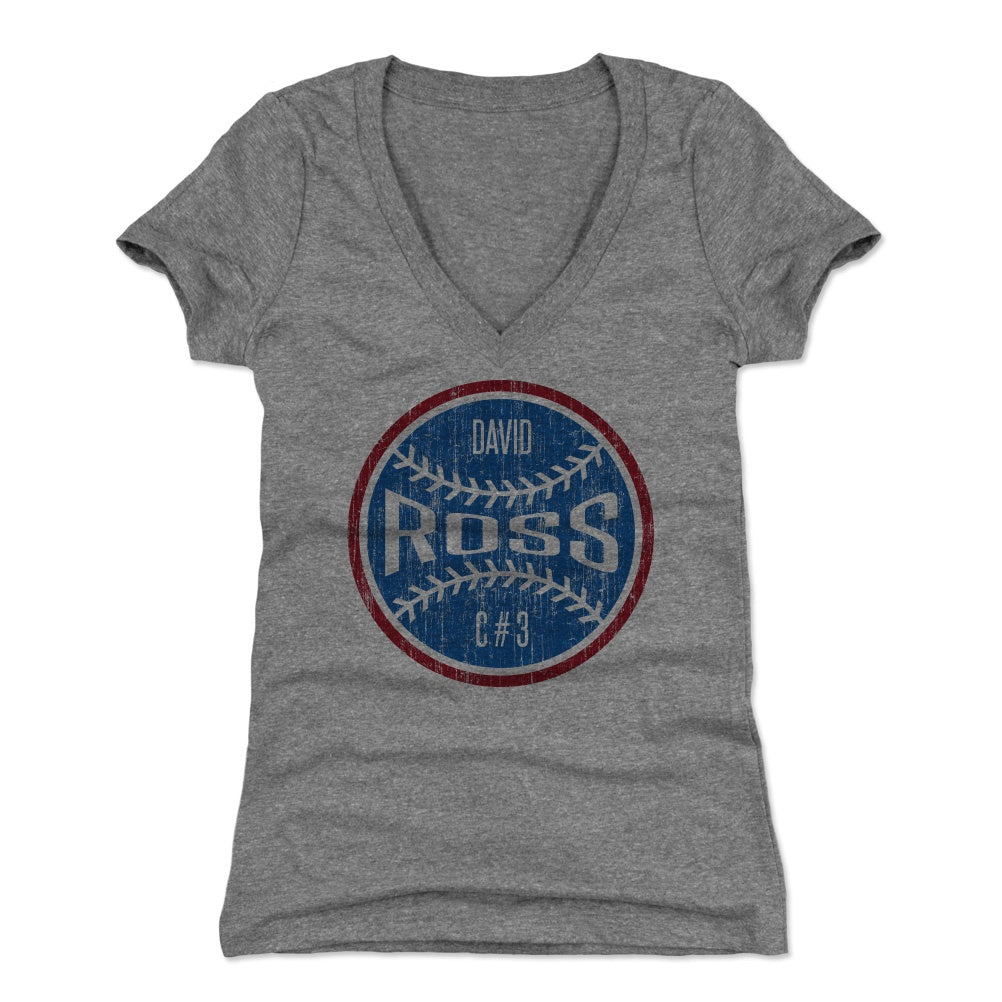 David Ross Women's V-Neck T-Shirt | 500 LEVEL