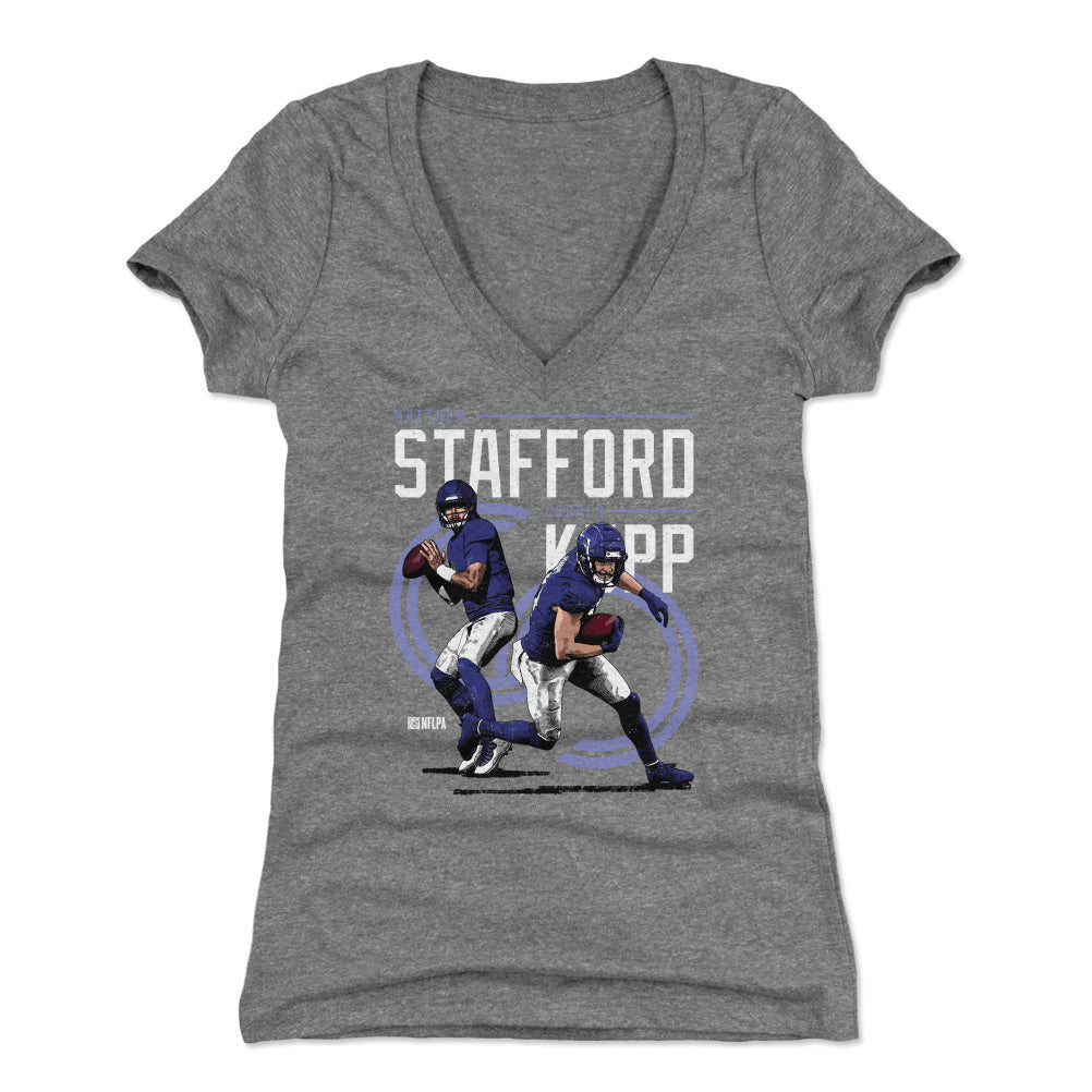 Matthew Stafford Women's V-Neck T-Shirt | 500 LEVEL