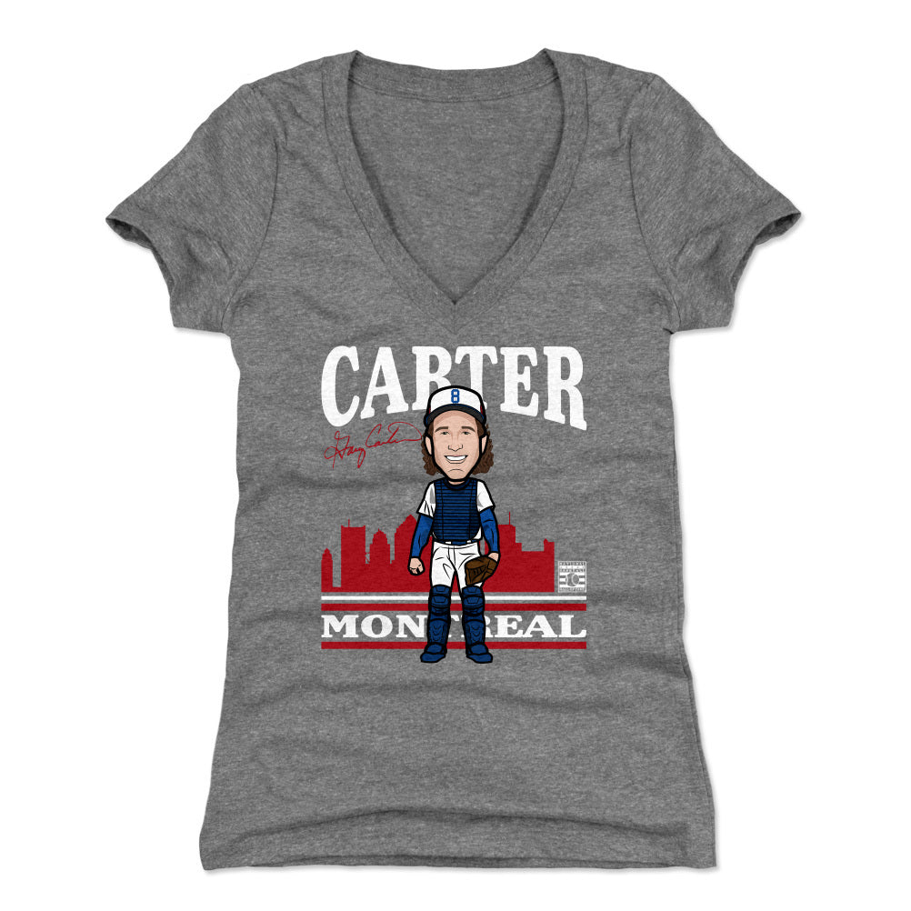 Gary Carter Women's V-Neck T-Shirt | 500 LEVEL