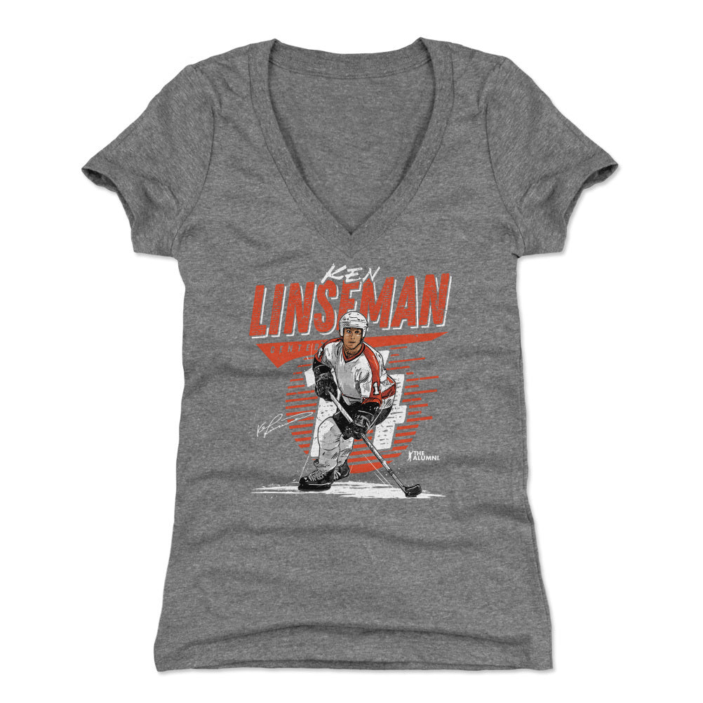Ken Linseman Women's V-Neck T-Shirt | 500 LEVEL