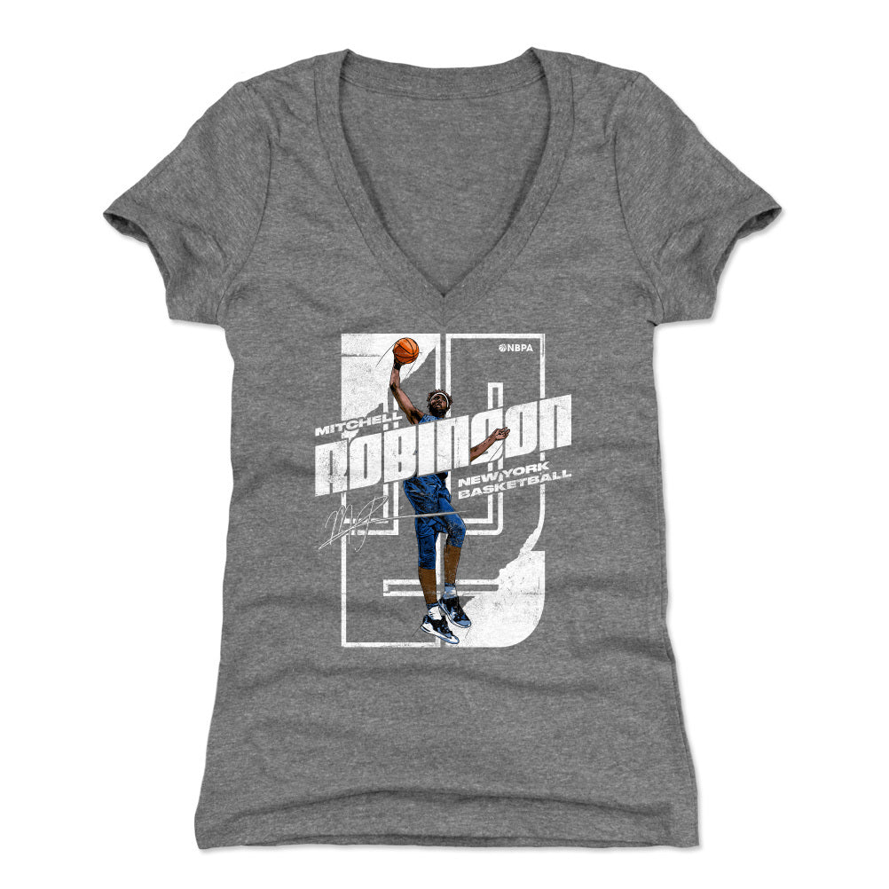 Mitchell Robinson Women's V-Neck T-Shirt | 500 LEVEL