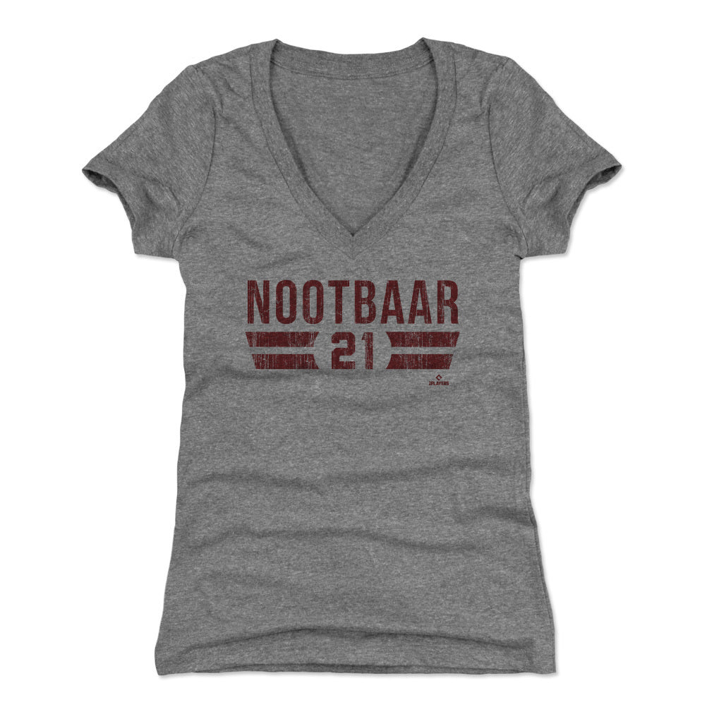 Lars Nootbaar Women's V-Neck T-Shirt | 500 LEVEL