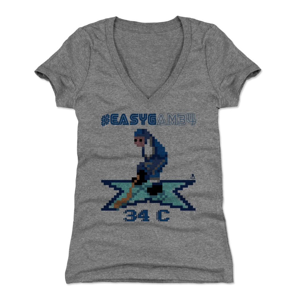 Auston Matthews Women's V-Neck T-Shirt | 500 LEVEL