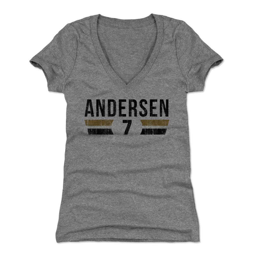 Morten Andersen Women's V-Neck T-Shirt | 500 LEVEL