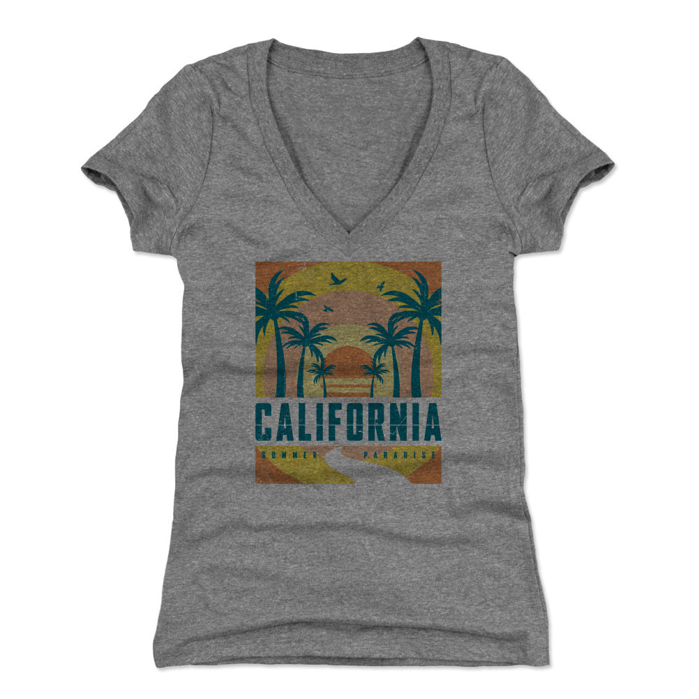 California Women's V-Neck T-Shirt | 500 LEVEL
