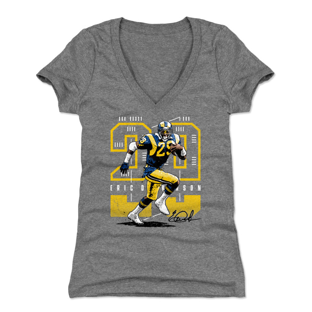 Eric Dickerson Women's V-Neck T-Shirt | 500 LEVEL