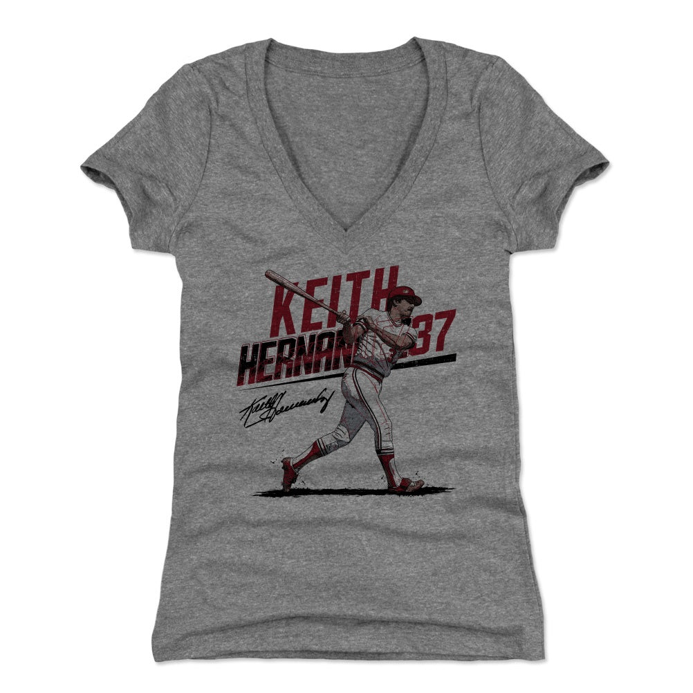 Keith Hernandez Women's V-Neck T-Shirt | 500 LEVEL