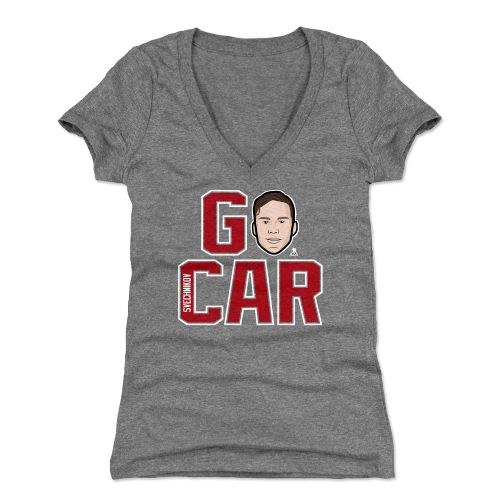 Andrei Svechnikov Women's V-Neck T-Shirt | 500 LEVEL