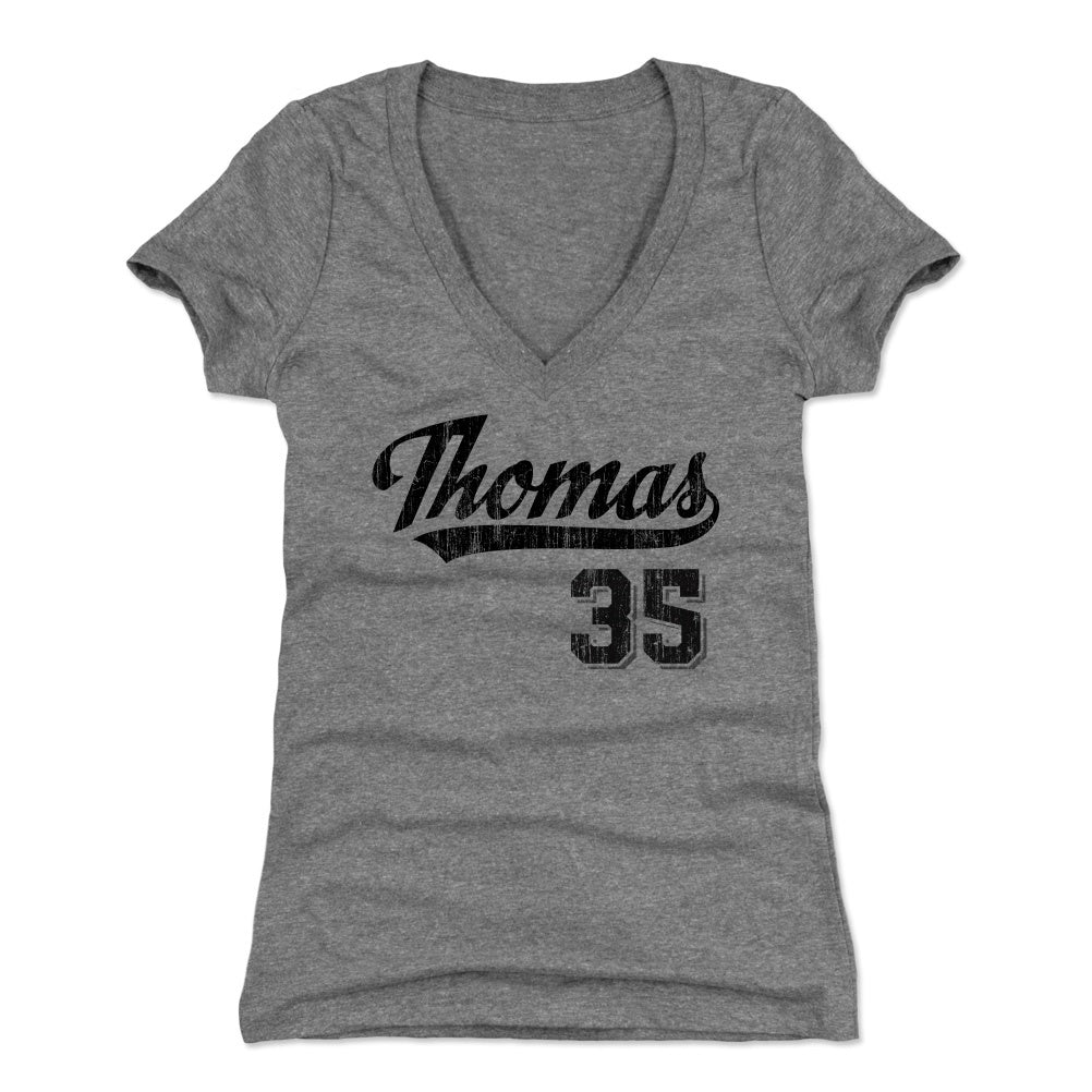 Frank Thomas Women's V-Neck T-Shirt | 500 LEVEL