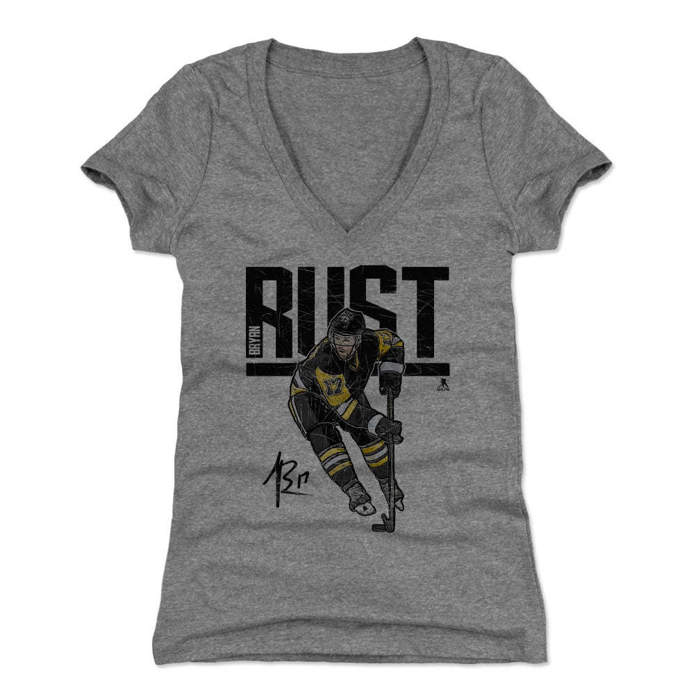 Bryan Rust Women's V-Neck T-Shirt | 500 LEVEL
