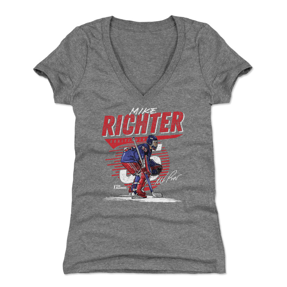 Mike Richter Women's V-Neck T-Shirt | 500 LEVEL