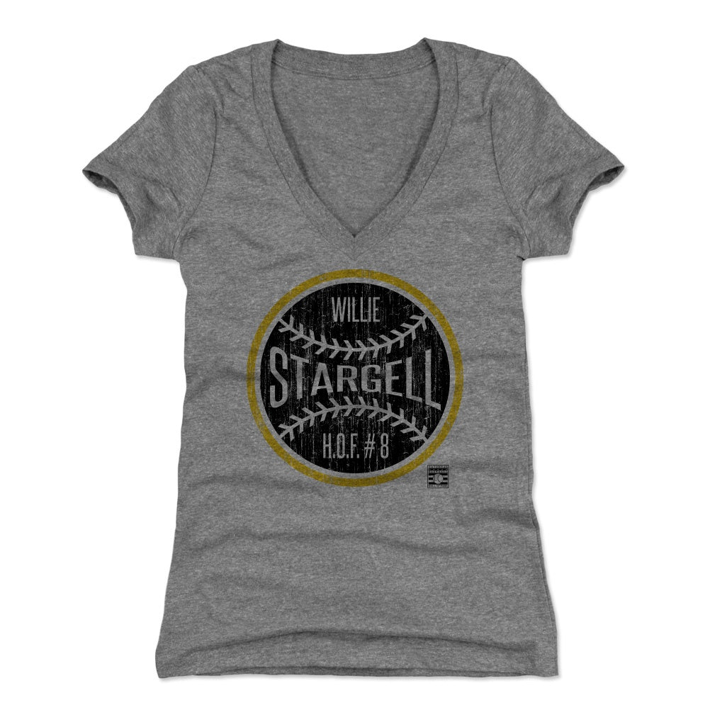 Willie Stargell Women's V-Neck T-Shirt | 500 LEVEL