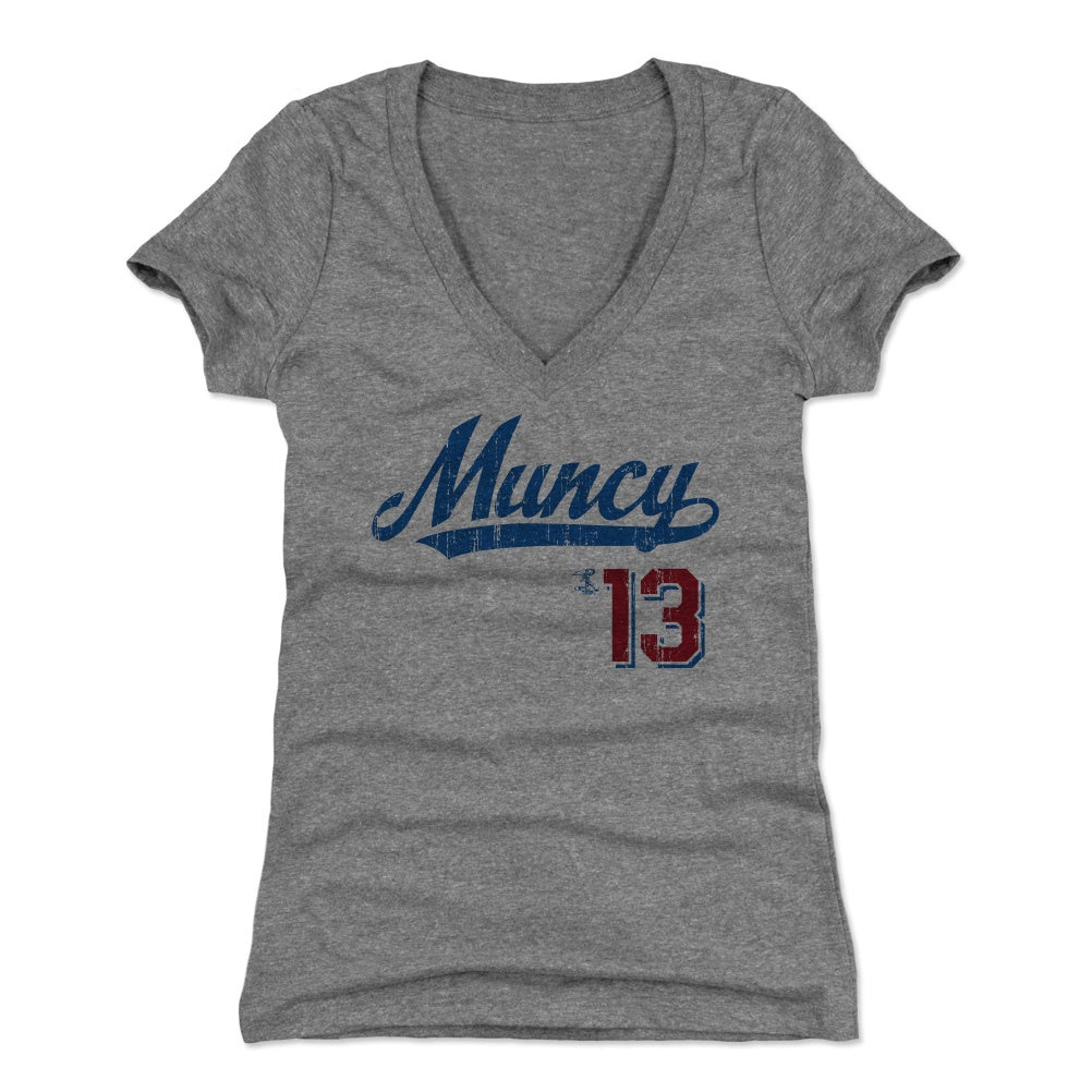 Max Muncy Women's V-Neck T-Shirt | 500 LEVEL