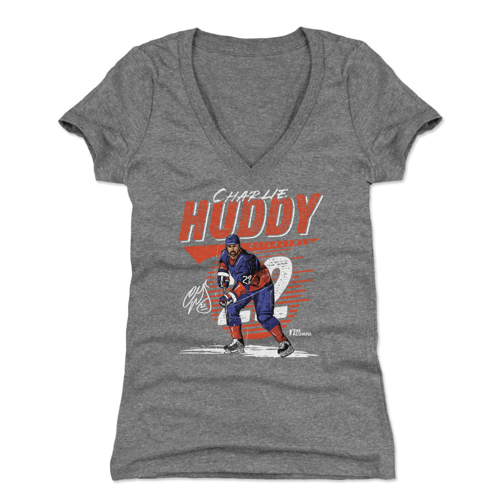 Charlie Huddy Women's V-Neck T-Shirt | 500 LEVEL