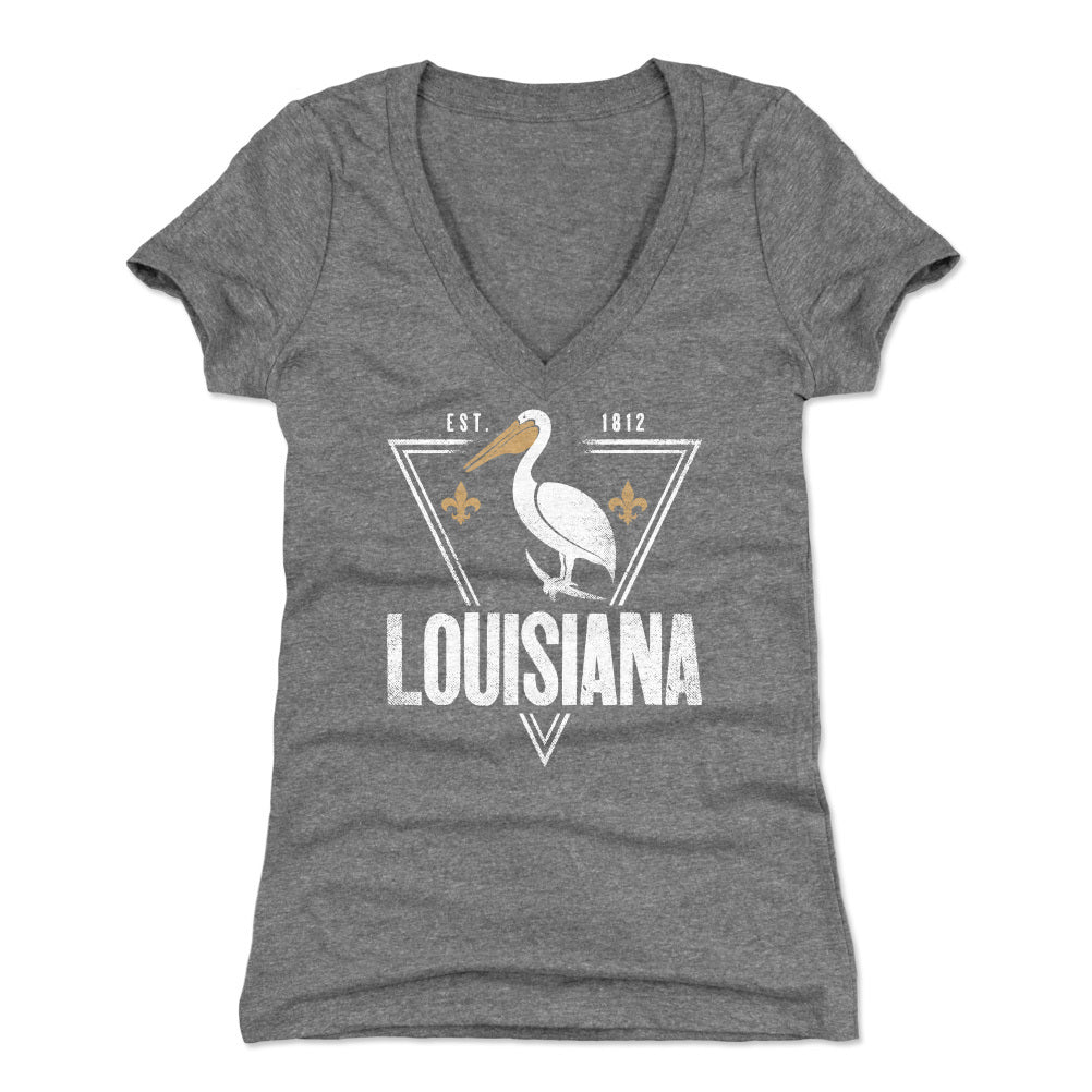 Louisiana Women's V-Neck T-Shirt | 500 LEVEL