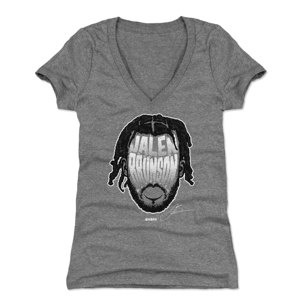 Jalen Brunson Women's V-Neck T-Shirt | 500 LEVEL