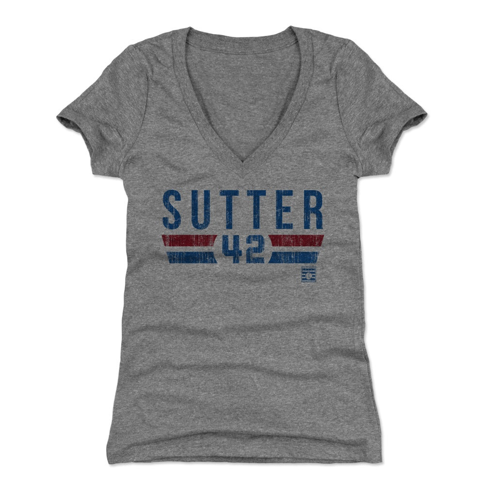Bruce Sutter Women's V-Neck T-Shirt | 500 LEVEL