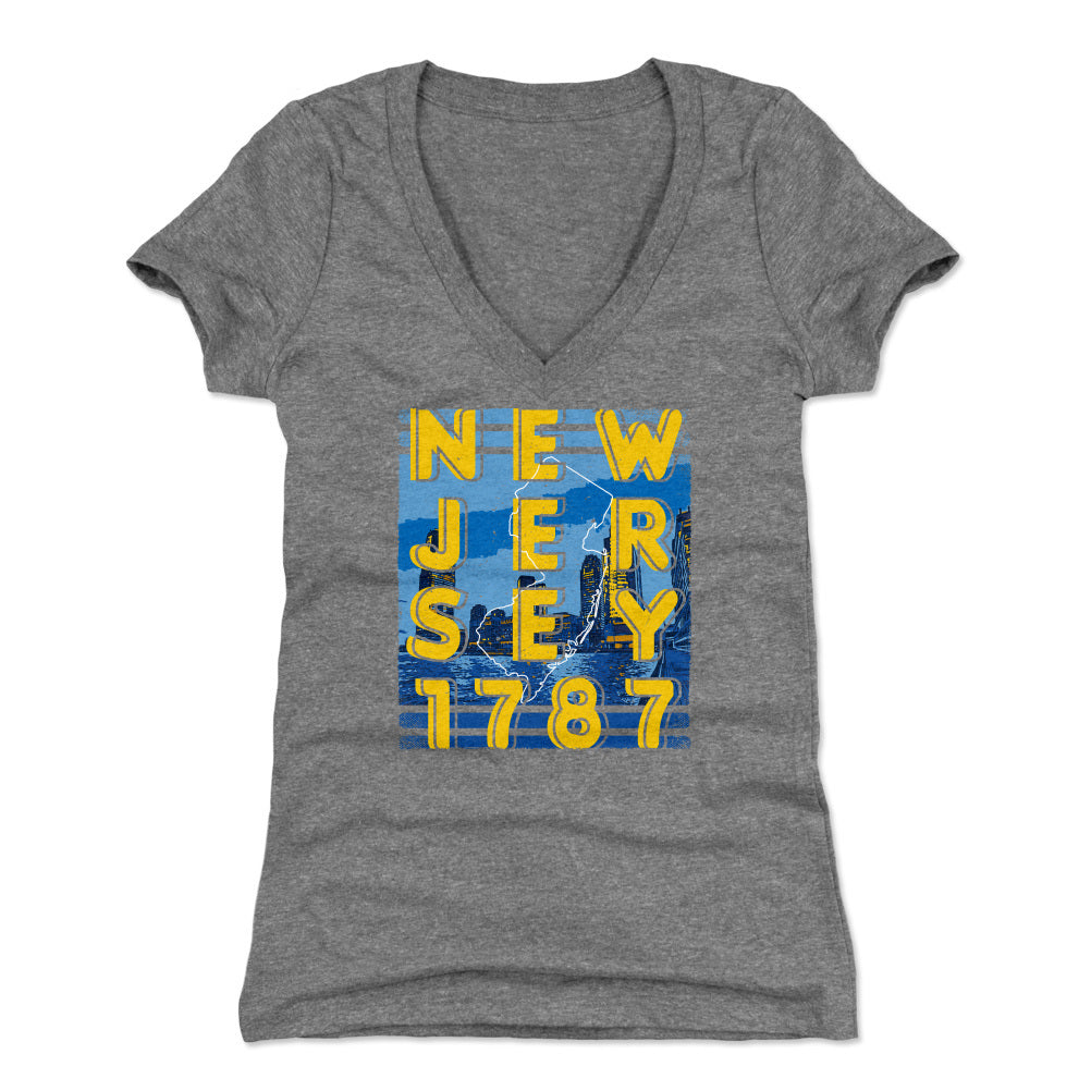 New Jersey Women's V-Neck T-Shirt | 500 LEVEL