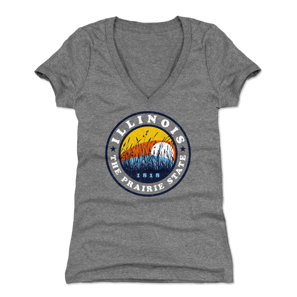 Illinois Women's V-Neck T-Shirt | 500 LEVEL