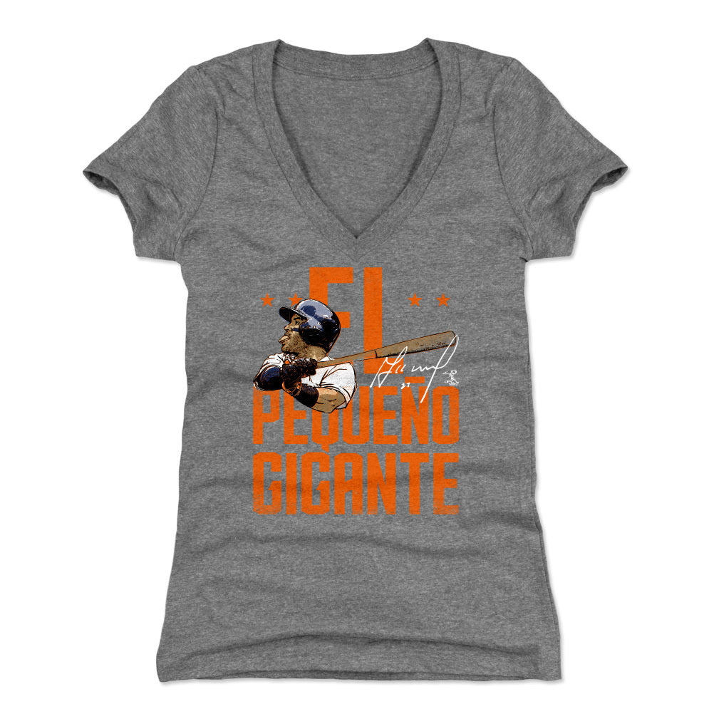 Jose Altuve Women's V-Neck T-Shirt | 500 LEVEL