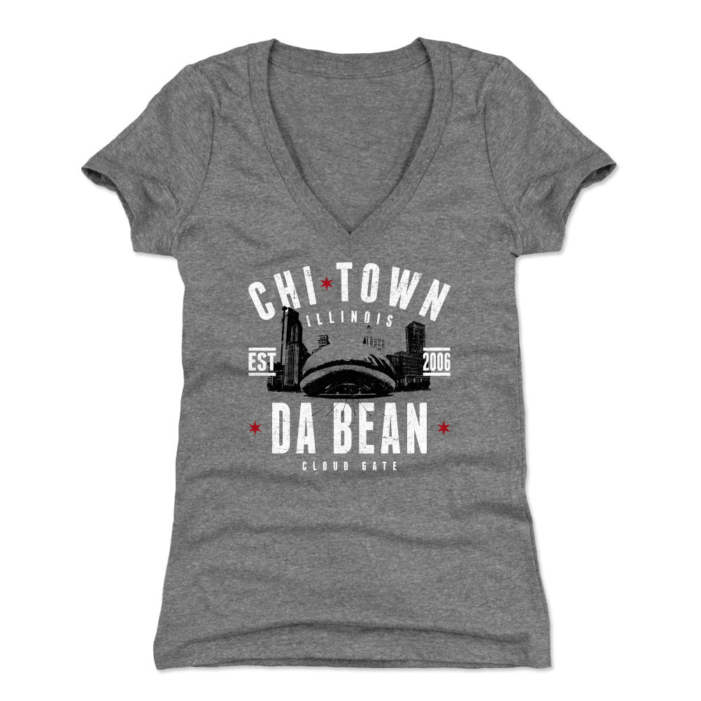 Chicago Women's V-Neck T-Shirt | 500 LEVEL