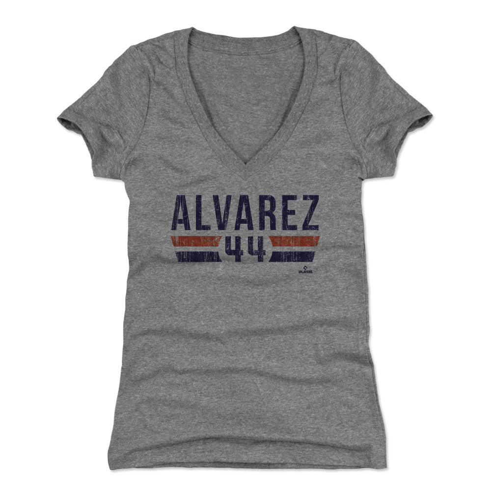 Yordan Alvarez Women's V-Neck T-Shirt | 500 LEVEL