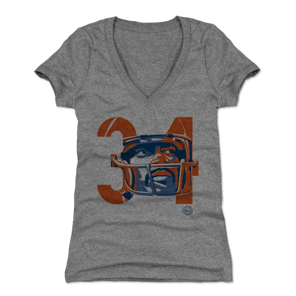 Walter Payton Women's V-Neck T-Shirt | 500 LEVEL