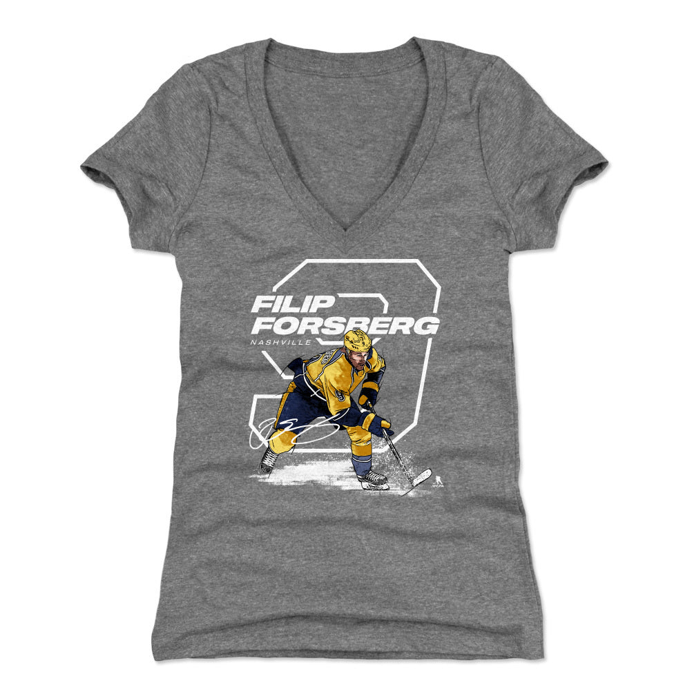 Filip Forsberg Women's V-Neck T-Shirt | 500 LEVEL