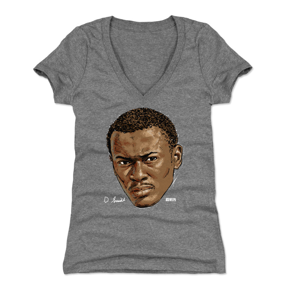 DeVonta Smith Women's V-Neck T-Shirt | 500 LEVEL