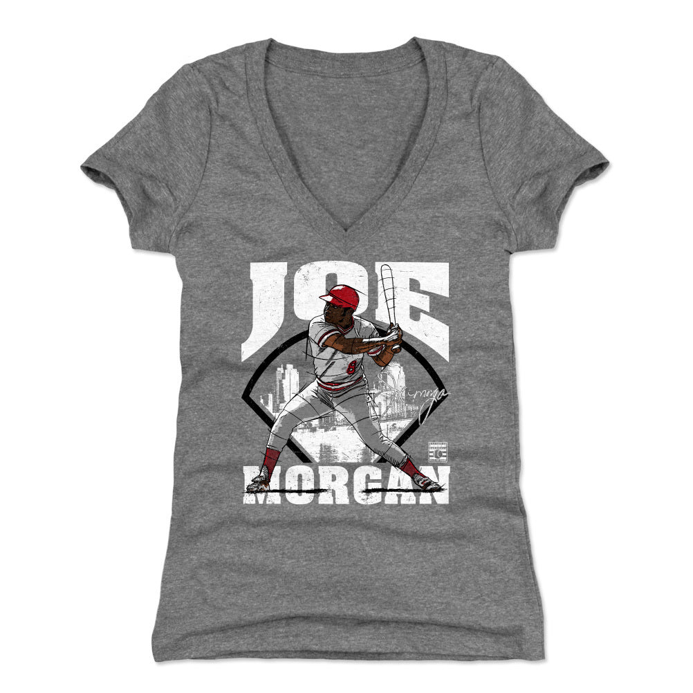 Joe Morgan Women's V-Neck T-Shirt | 500 LEVEL