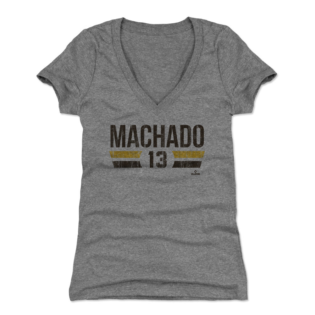 Manny Machado Women's V-Neck T-Shirt | 500 LEVEL