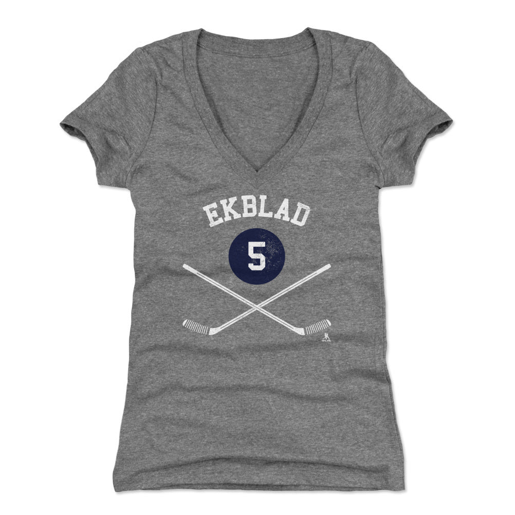 Aaron Ekblad Women's V-Neck T-Shirt | 500 LEVEL