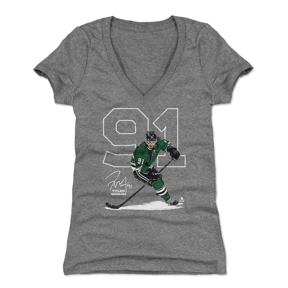 Tyler Seguin Women's V-Neck T-Shirt | 500 LEVEL